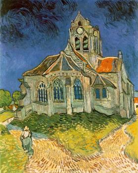 Vincent Van Gogh : The Church at Auvers-sur-Oise II